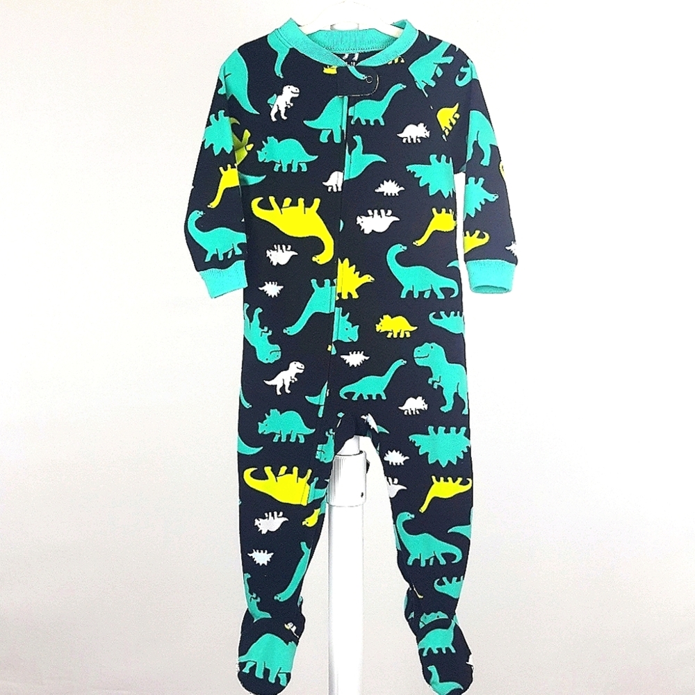 CHILD OF MINE 18mos Footed Dino Onesie